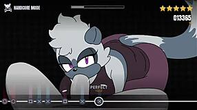 beatbanger surprise guests banging hard in furry anime game