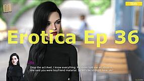 raw depiction of erotic scenarios in game 36 with anime hentai characters and detailed storylines