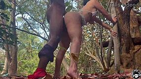 Lil D Klaps Valerie Kay on a jetski in Florida.