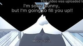 i found a rabbit femboy bot and had some fun with it