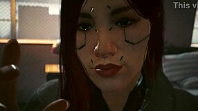 Songbird and Laguna Bend Have Sex in Cyberpunk 2077 Ultra Settings