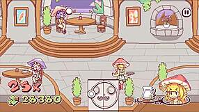 Kinky Futanari Waitress Puts Huge Cum Load Over Pizza In Hentai Game Episode 4