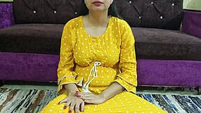 Young Indian bhabi's first time naughty adventure in HD