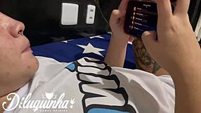 young girl playing and fucked by naughty boyfriend until she cums