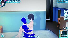 Koikatsu mekakure kyonyuu sex scene