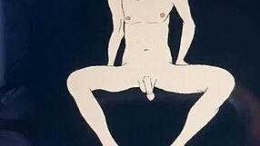 Look at His Huge Penis in Anime!