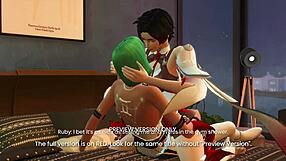 rwby 6 3d hentai preview version with naughty cartoon anime sex