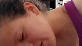 Amateur Learns To Suck Cock With Eager Blowjob Skills