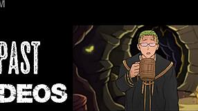 Minecraft Peasant Flashes Boobs To Steve In Hentai Cartoon Parody