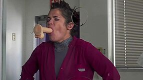 take a number and suck dildo for service