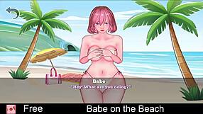 babe on the beach game