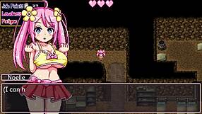 Noelle does her best in part 3 eng game with pixel art, i think