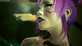 Rita wheeler experiences laguna bend sex scene in cyberpunk 2077 game