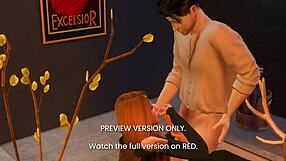 In this 3D hentai preview, a scandalous dinner date turns naughty with celebrity sex