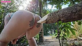 Beautiful Tattooed Asshole Worships Monster Cock in Narrow Fetish.