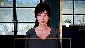 my new family 439 with brunette cartoon