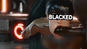 Eve Stellar Blade Blowjob Compilation