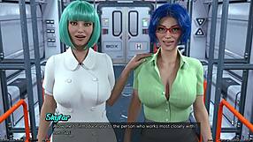 hot indian milf shows huge tits in stranded in space 4!