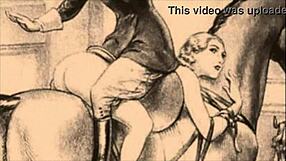 クラシックな官能イラストのヴィンテージエロス魅力