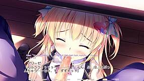 hime to otome no yakimochi love scene with subtitle, so cute! 😍