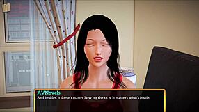 What secrets hide in my new family cartoon with big asses and small tits?