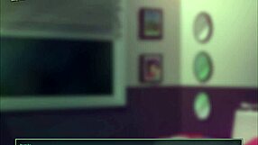 Shaved Pussy Rides Monster Cock In Cowgirl Position During Summertime Saga Adventure