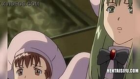 House Of Freeuse Maids Gets Facial And Cum On Hairless Pussy In Uncensored Hentai