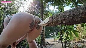 Beautiful Tattooed Asshole Worships Monster Cock in Narrow Fetish.