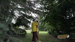 Bangin Black Beauty Chanell Heart Takes White Cock In Rough Group Fuck!