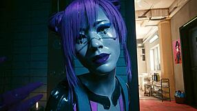 Rita wheeler experiences laguna bend sex scene in cyberpunk 2077 game