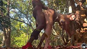 Lil D Klaps Valerie Kay on a jetski in Florida.