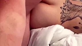 fat girlfriend humiliates with liquid lunch at home