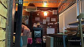 so i met this delivery guy naked, and he groped my boobs with my okay