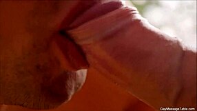 Sexy massage stud exchanging blowjobs with twink in bareback gay action?