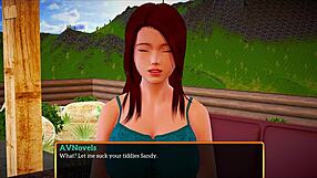 my new family 439 with brunette cartoon