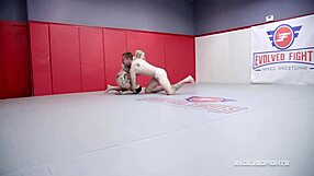 Kaiia Eve battles Cody Carter in naked sex fight