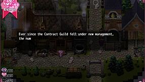 Pregnant witch gives to everyone - bad ending - ceres and the contract guild - hentai game - part 10