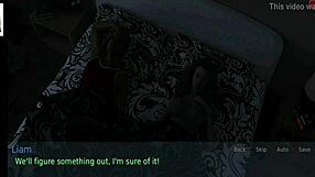 wife and stepmother play game together