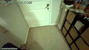 stepmom wears cum-soaked panties after stepsis made me spill on them