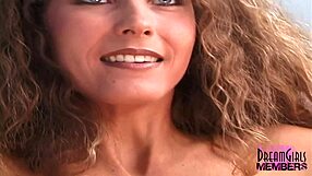 Gorgeous Big Tit Brunette Strips Naked in Hot Casting Session