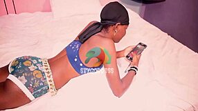 Mr Drill Stretches Teen 18+ Tight Pussy With Cock In Ass