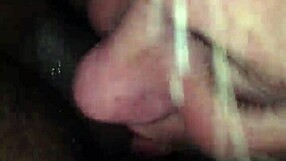 Blonde Slut Sucks Big Black Cock