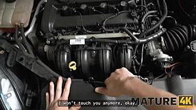 Mature Whore Texas Patti Fucks on Car Top While Husband Watches - Mature4k