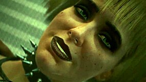 3D animated cyberpunk hentai featuring Misty in Laguna Bend