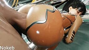 Eve Stellar Blade Blowjob Compilation