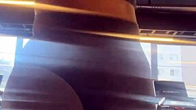 training at gym, truckers honk at my sweaty ass 😏