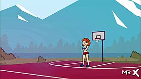 in camppinewood, the character licks big ass in this anime hentai masturbation scene, doing cunnilingus episode 1 5.