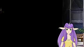 Ninja-themed anime porn with big-boobed Asian heroine