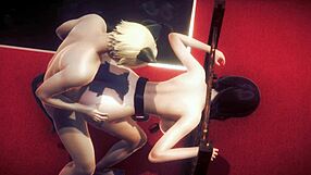 Hentai Uncensored 3D - Karen Gets Pussy and Anal Drilled Hard