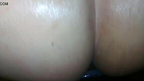 Black chubby guy fucking white bear in intense gay sex part 1